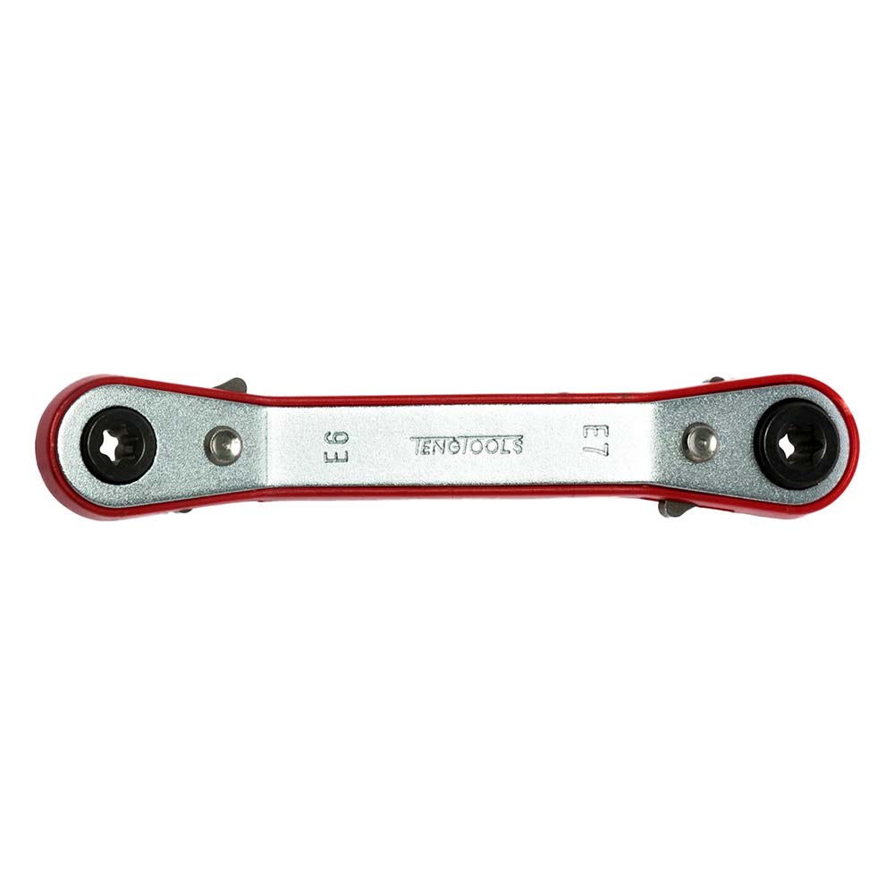 Teng Ratchet Off-Set Dbl. Ring Spanner Tx-E 11-12