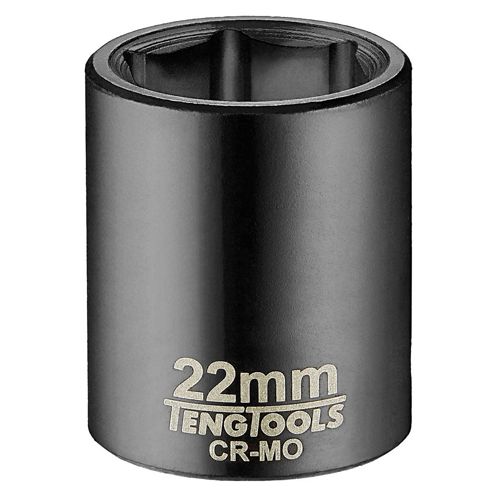 Teng 1/2In Dr. Impact Socket 22Mm Ansi