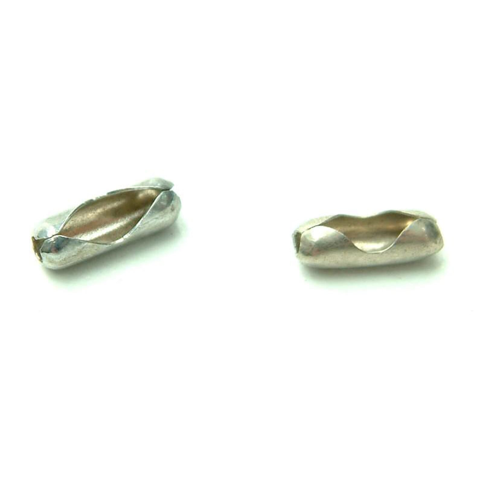 Hipkiss Ball Chain Connectors #973 CP - 100 Pack #6