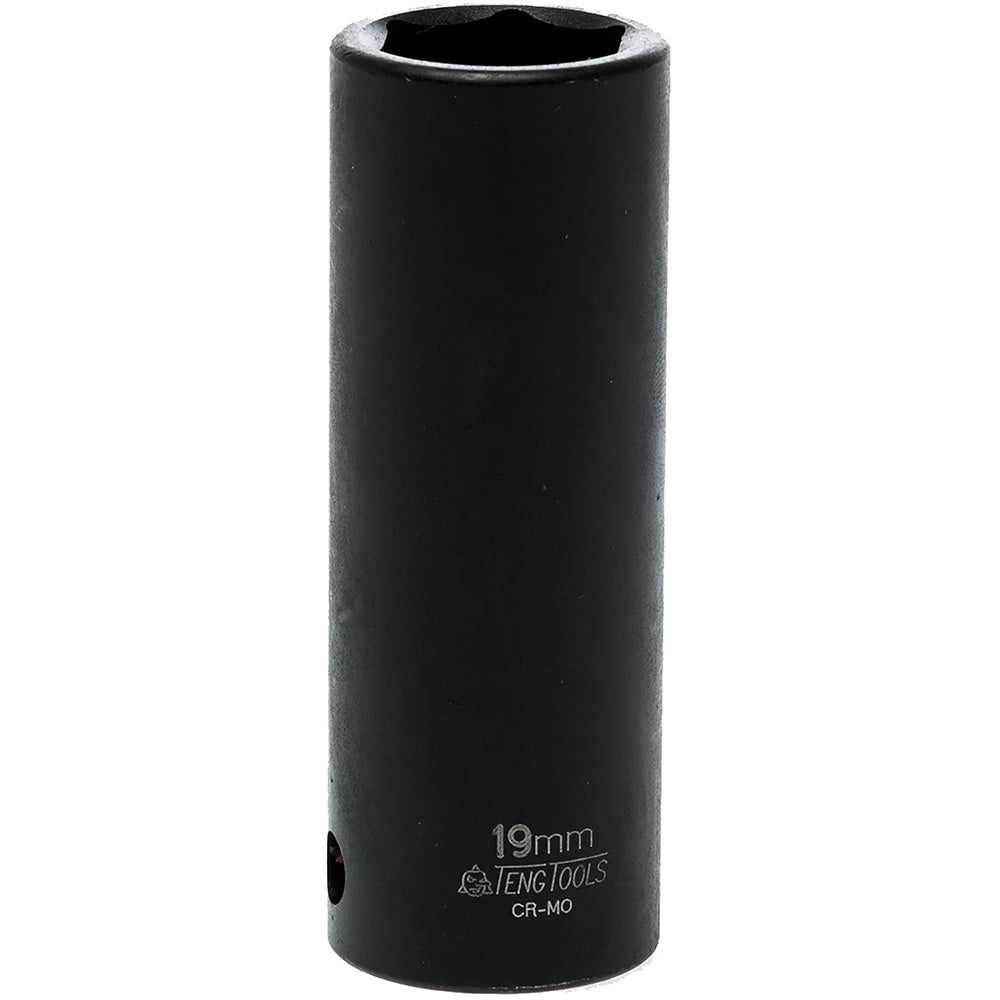 Teng 1/2In Dr. Deep Impact Socket 19Mm Ansi