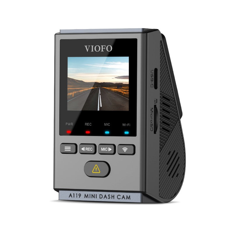 Viofo Dashcam A119Mini-G 2K 1440P 60Fps 5Ghz Wifi + Gps