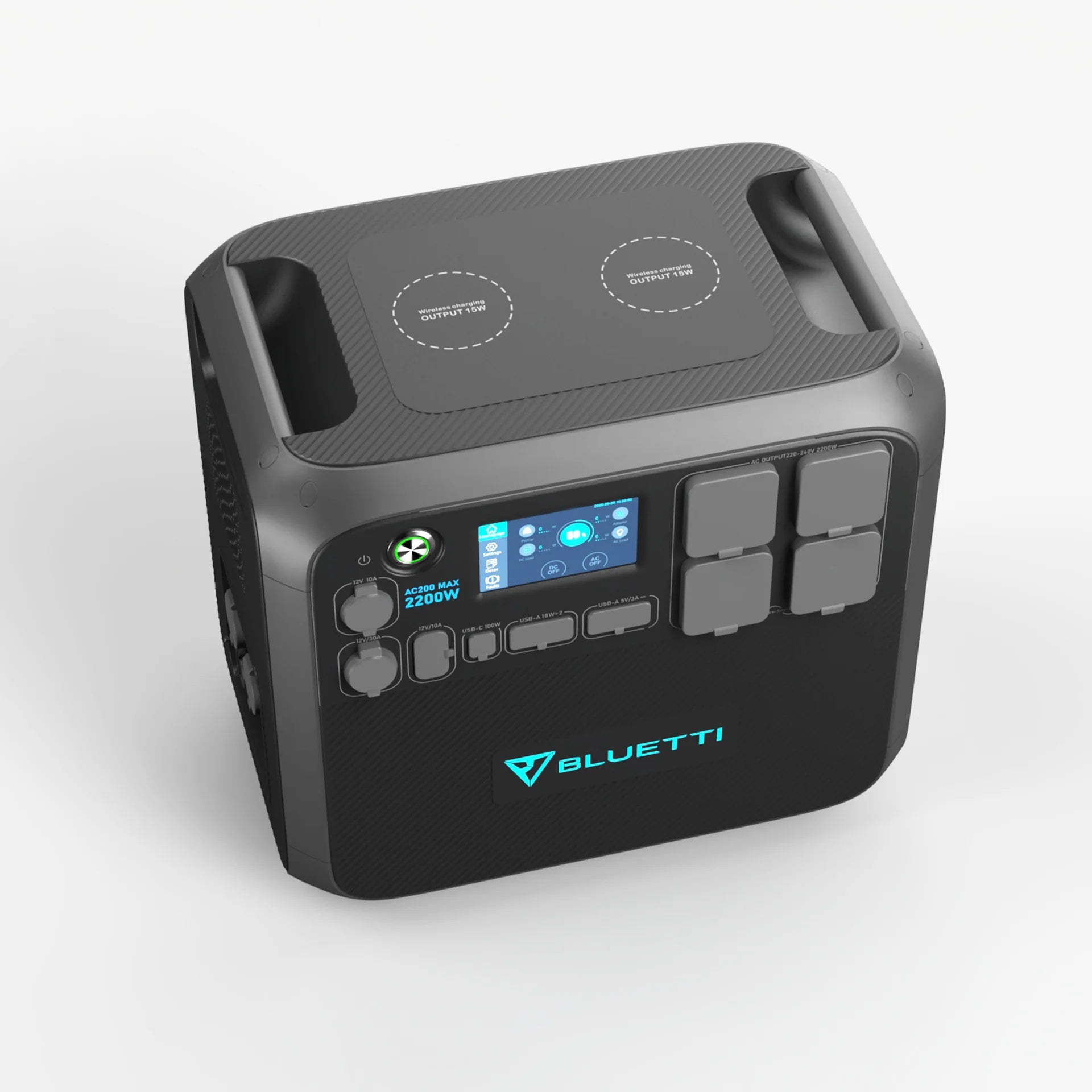 Bluetti Ac200Max + B230 Expandable Portable Power Station | 3000W (6000W Surge) 4096Wh