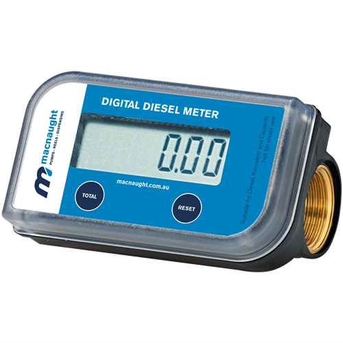 Macnaught 1" Turbine Diesel Fuel Meter - ADTFM