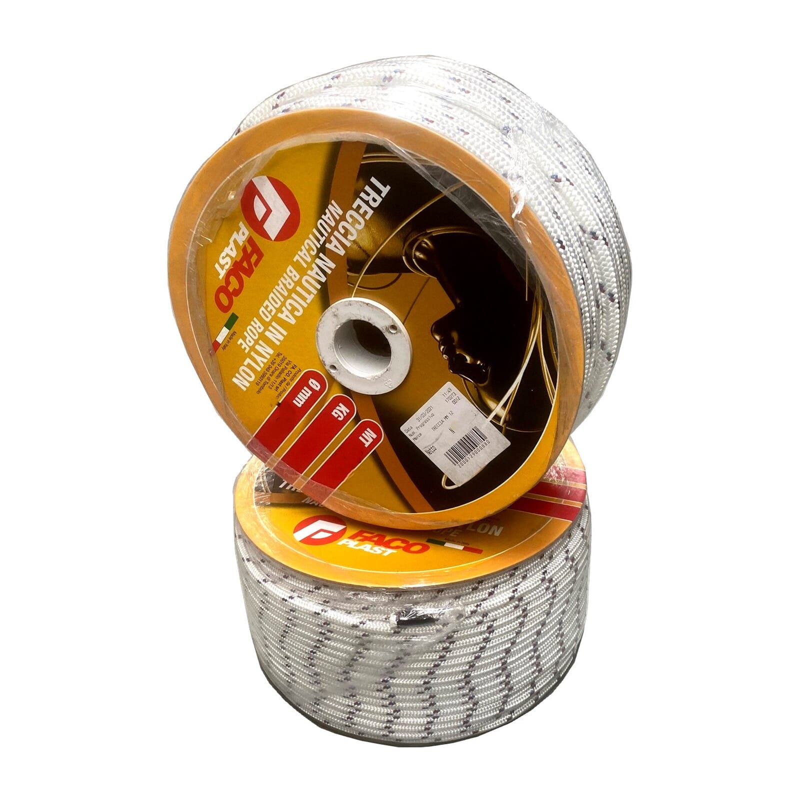 Faco Plast Rope - Braided Nylon/Polyester 110m Reel 10mm
