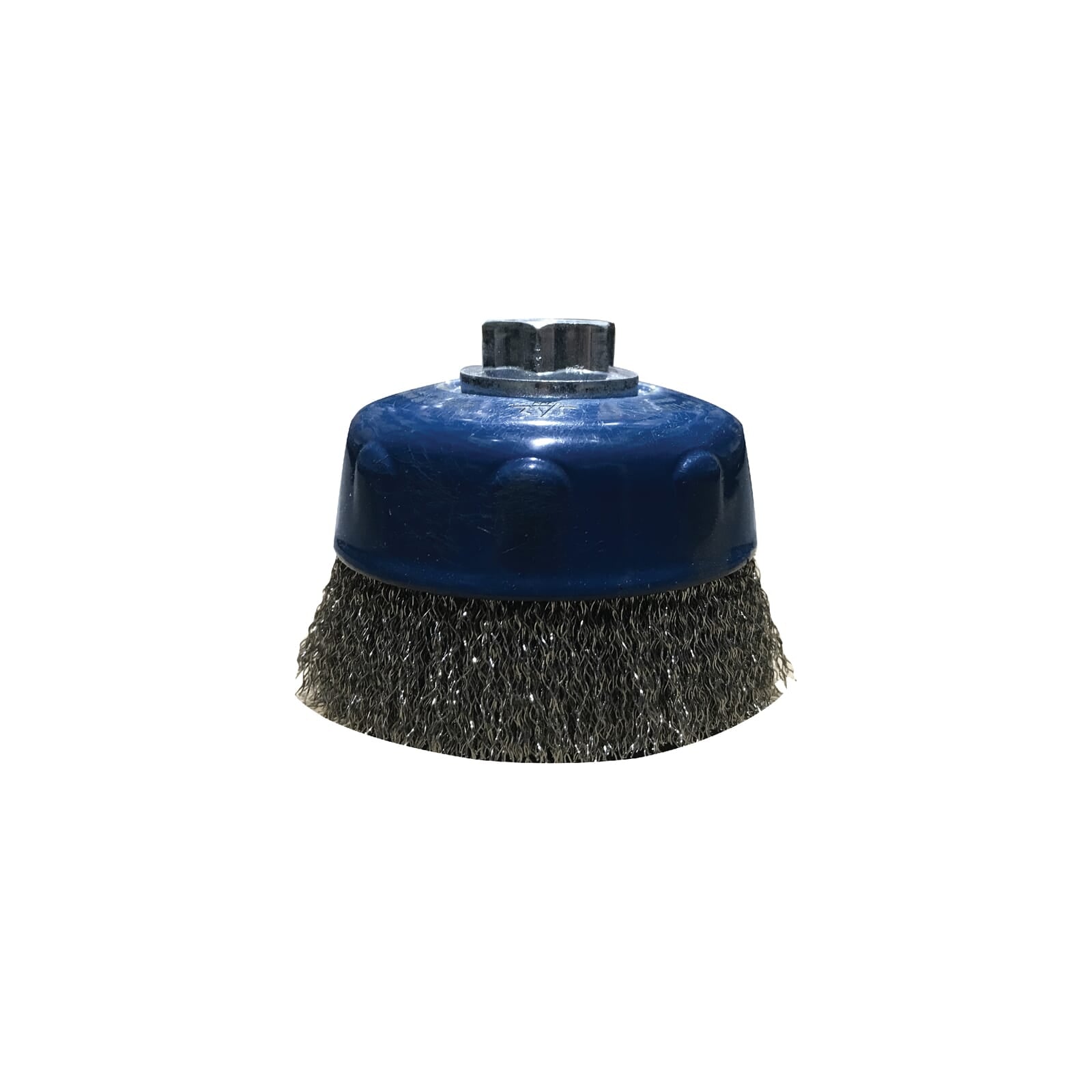 Jaz Cup Brush Crimped 125mm x 30mm x 0.3mm - M14 x 2 - Stainless Steel (BRUC-1250S)
