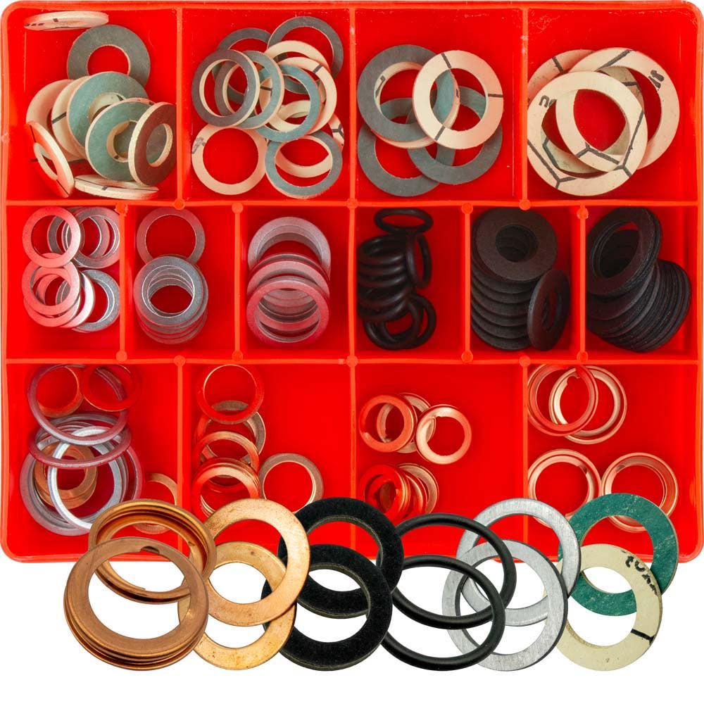 Champion 132pc Sump (Drain) Plug Washer Assortment