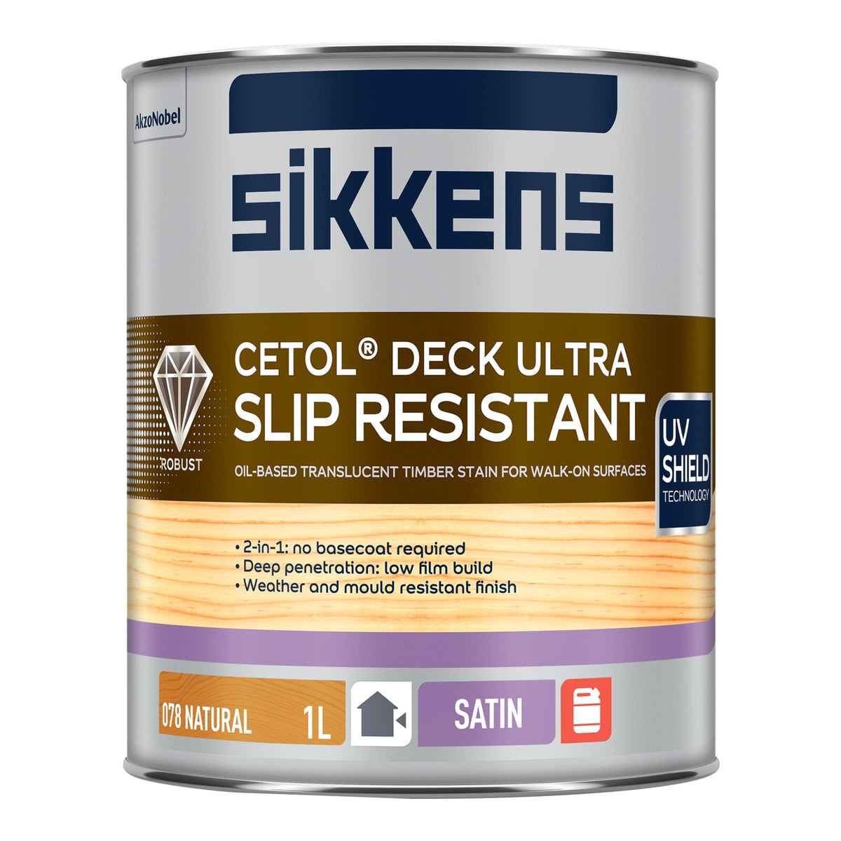 Sikkens Cetol Deck Ultra Slip Resist - Natural  1L