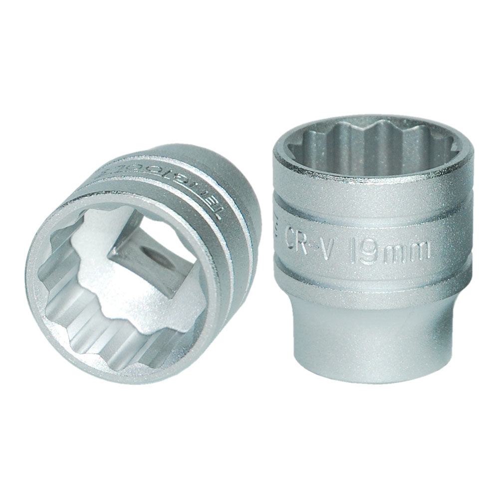 Teng 3/8In Dr. Socket 19Mm 12Pt