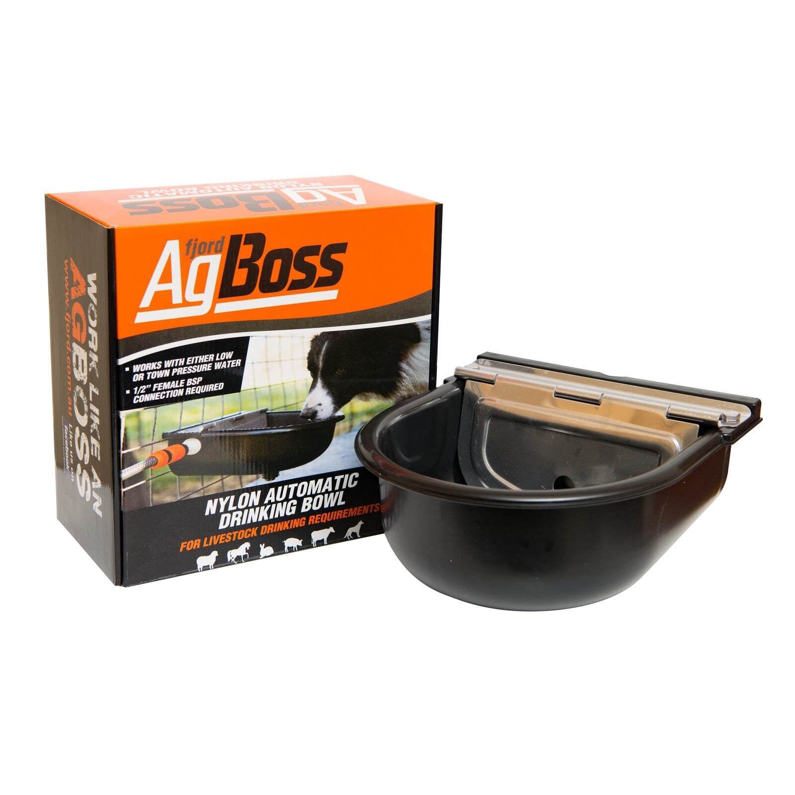 Agboss Plastic Plumable Water Bowl for Animals 5L