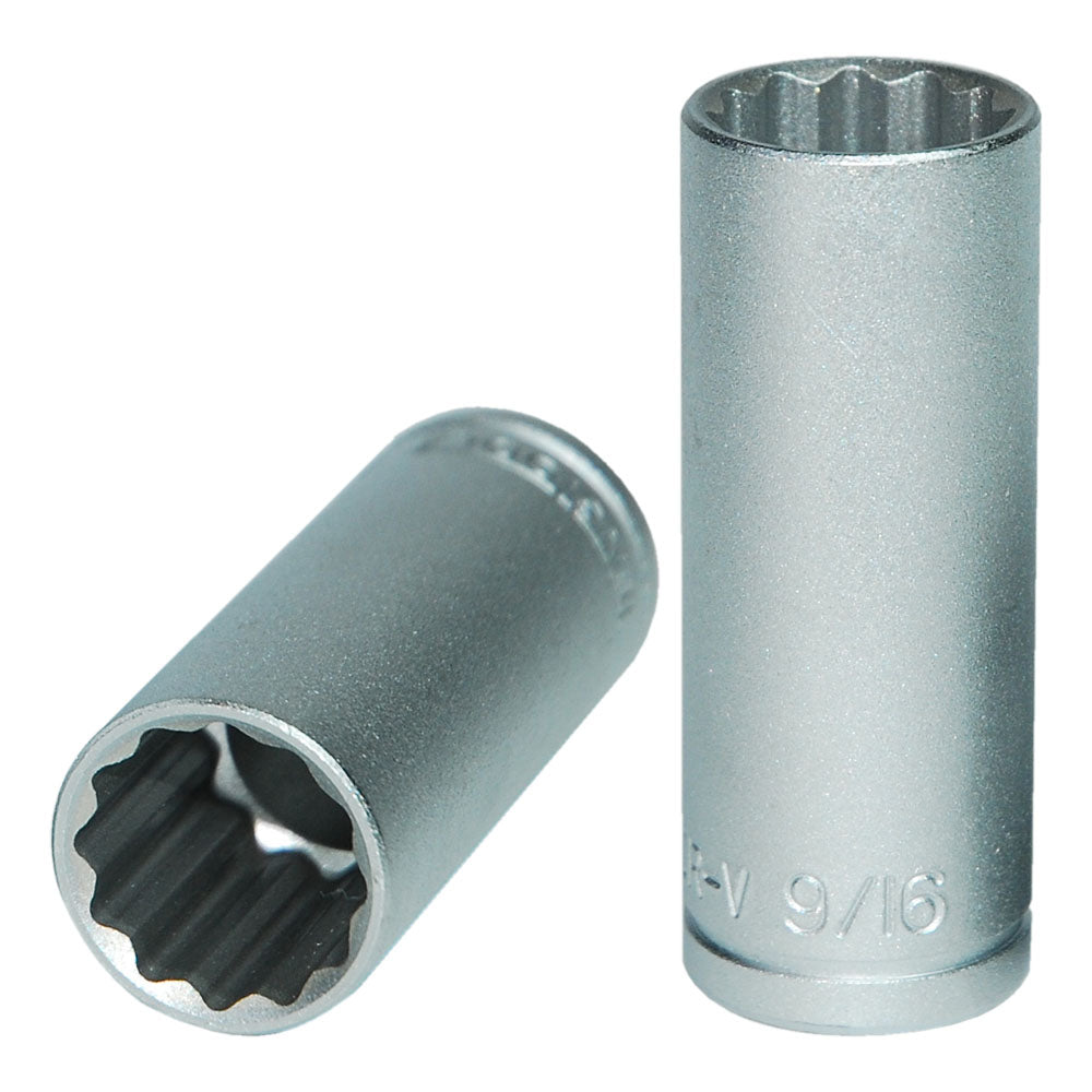 Teng 3/8In Dr. Deep Socket 9/16In 12Pt