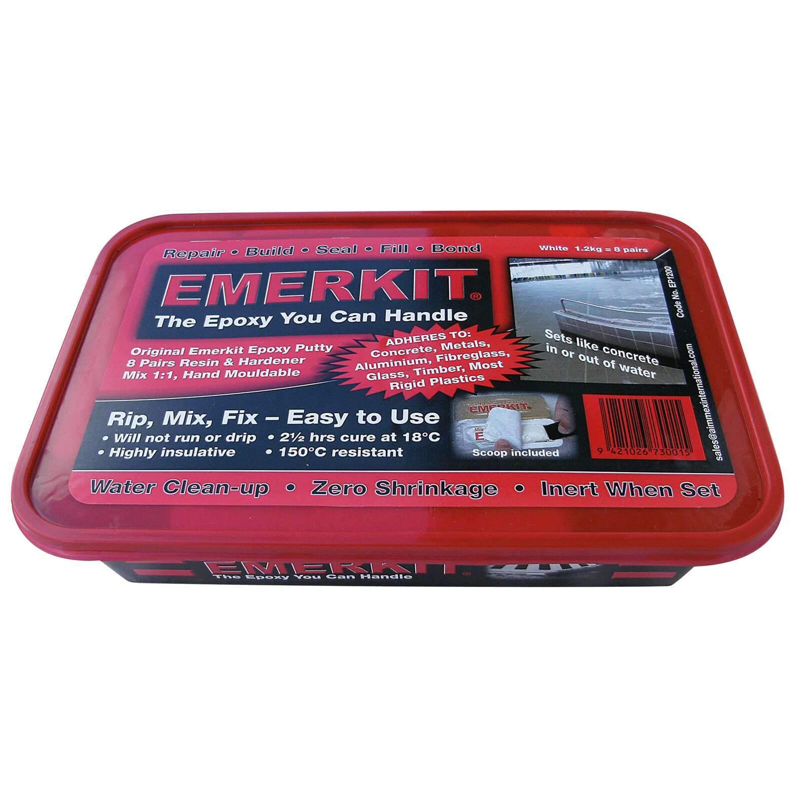 Emerkit Emerkit - Expoy Putty (Industrial Pack 8-pce) 1.2kg