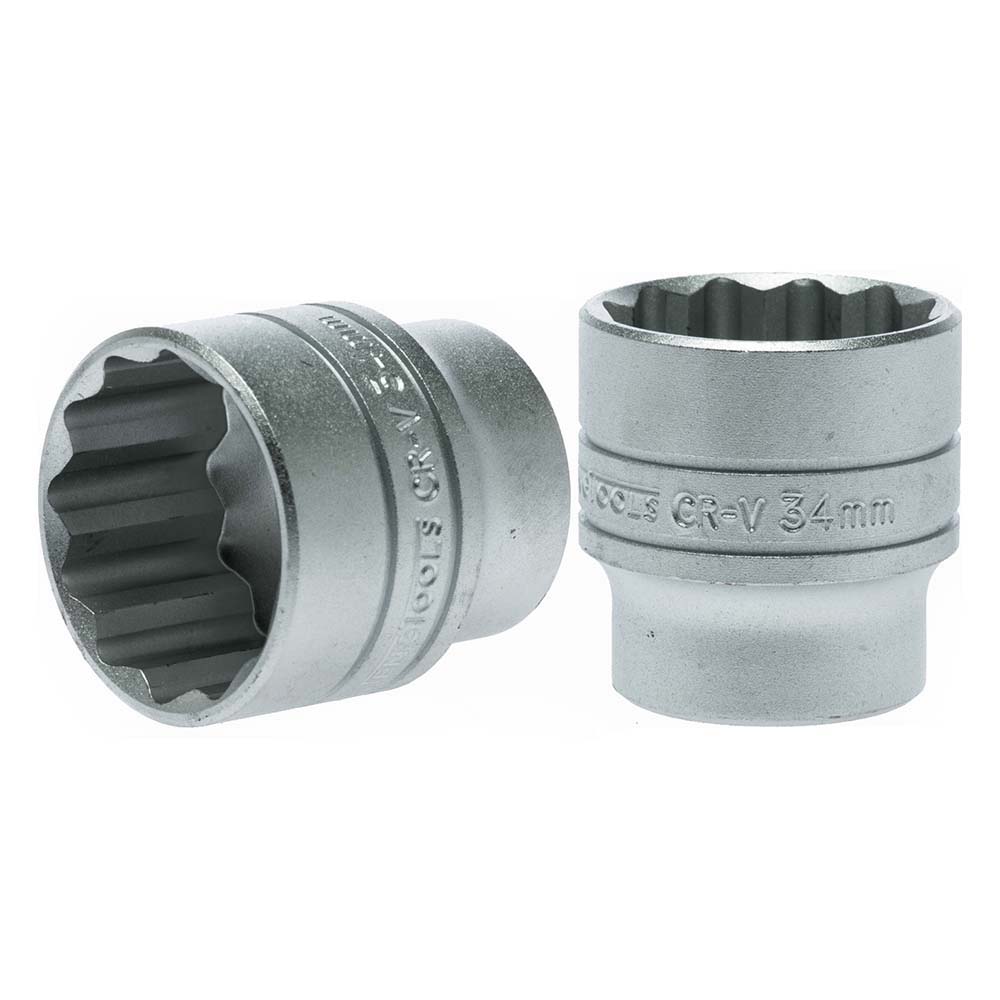 Teng 1/2In Dr. Socket 34Mm 12Pnt