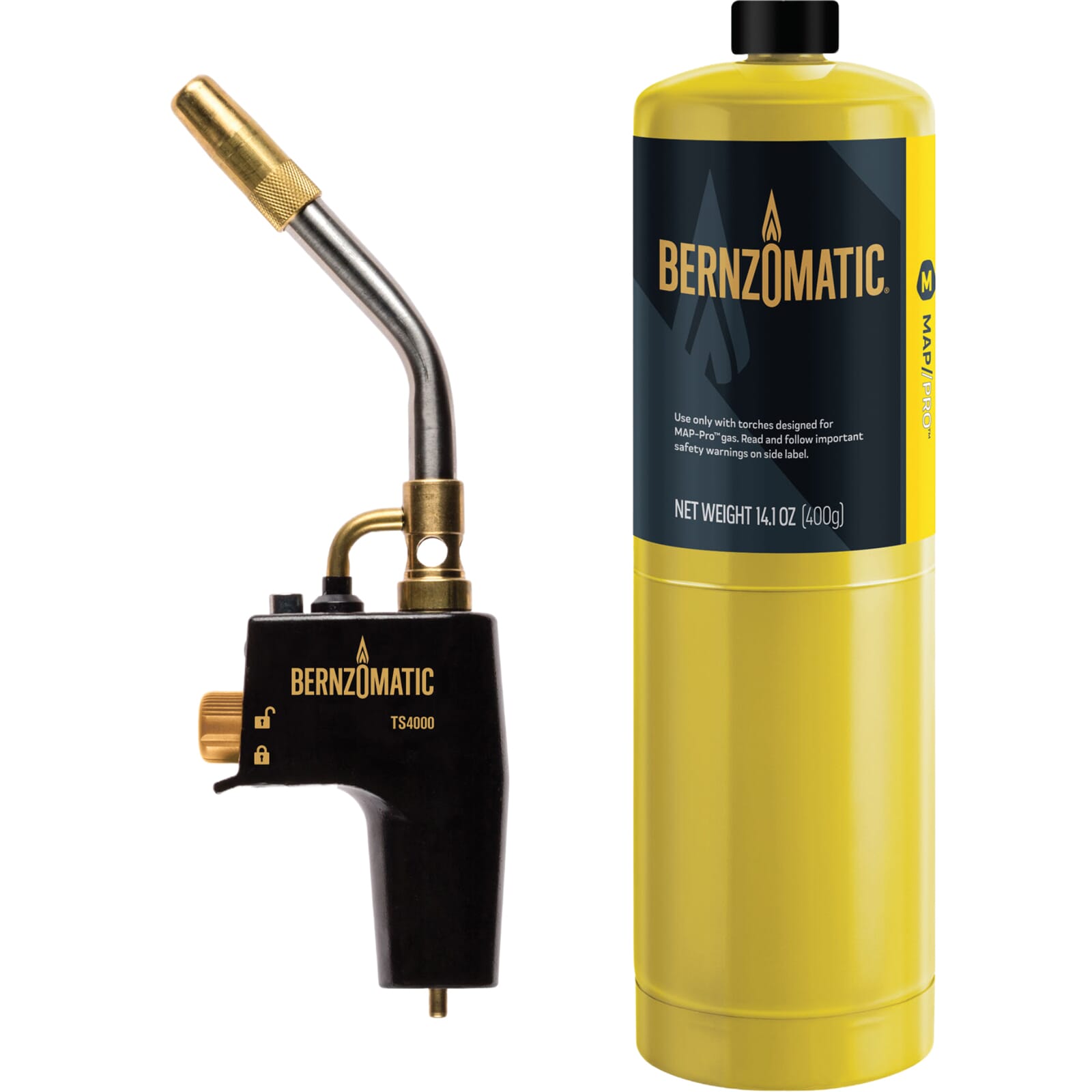 BernzOmatic Gas Torch and MAP Cylinder Kit