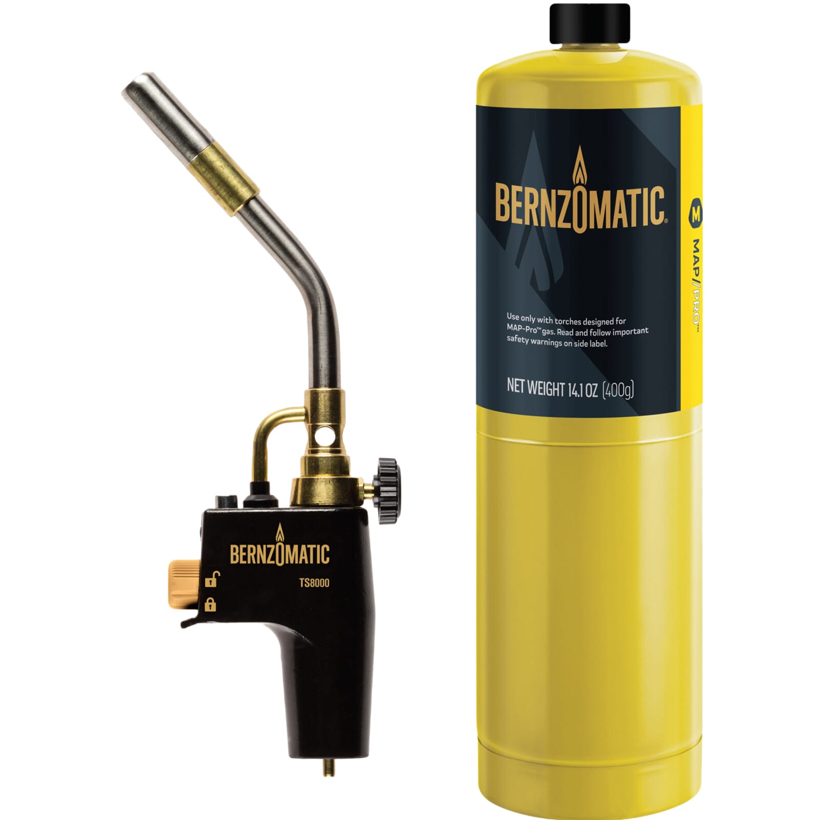 BernzOmatic Gas Torch and MAP Cylinder Kit