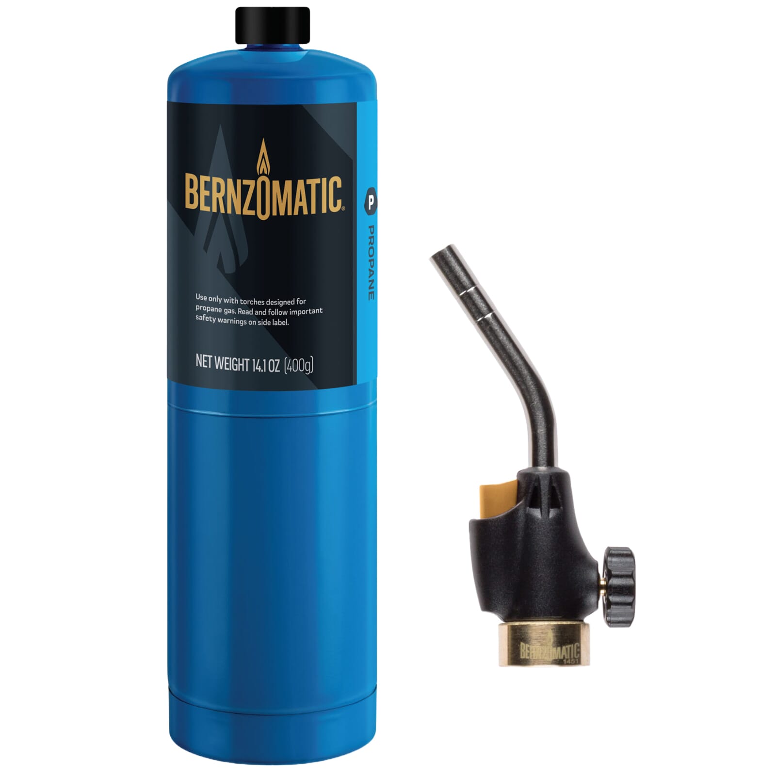 BernzOmatic Gas Torch and Propane Cylinder Kit