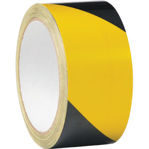 Nz Tape Line Marking Tape Yellow/Black 48Mm X 33M