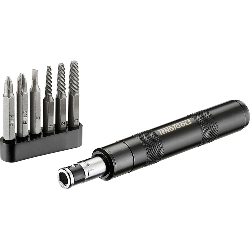 Teng 7Pc 1/4In Dr. Impact Driver Set