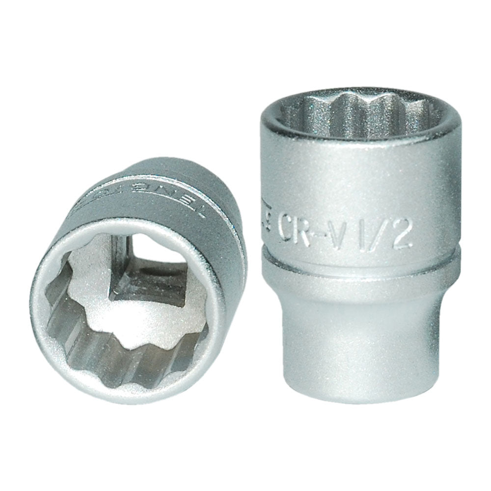 Teng 1/4In Dr. Socket 1/2In 12Pt