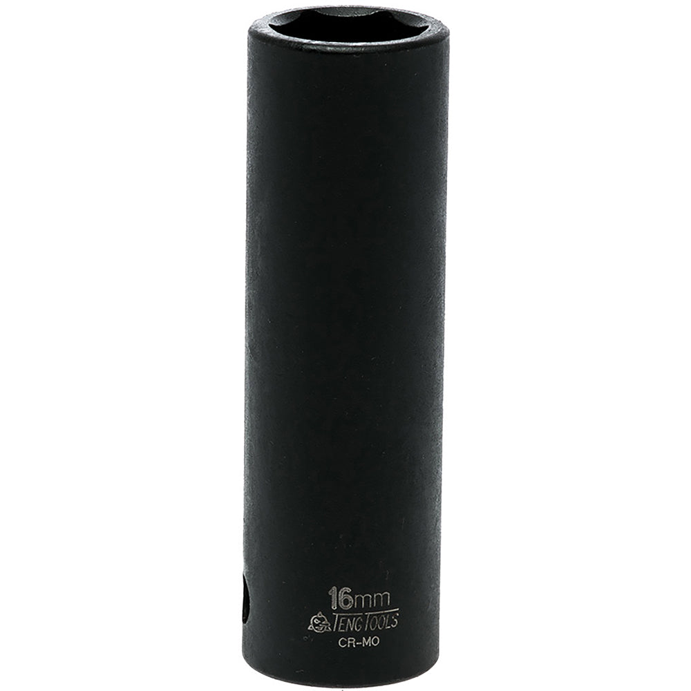 Teng 1/2In Dr. Deep Impact Socket 16Mm Ansi