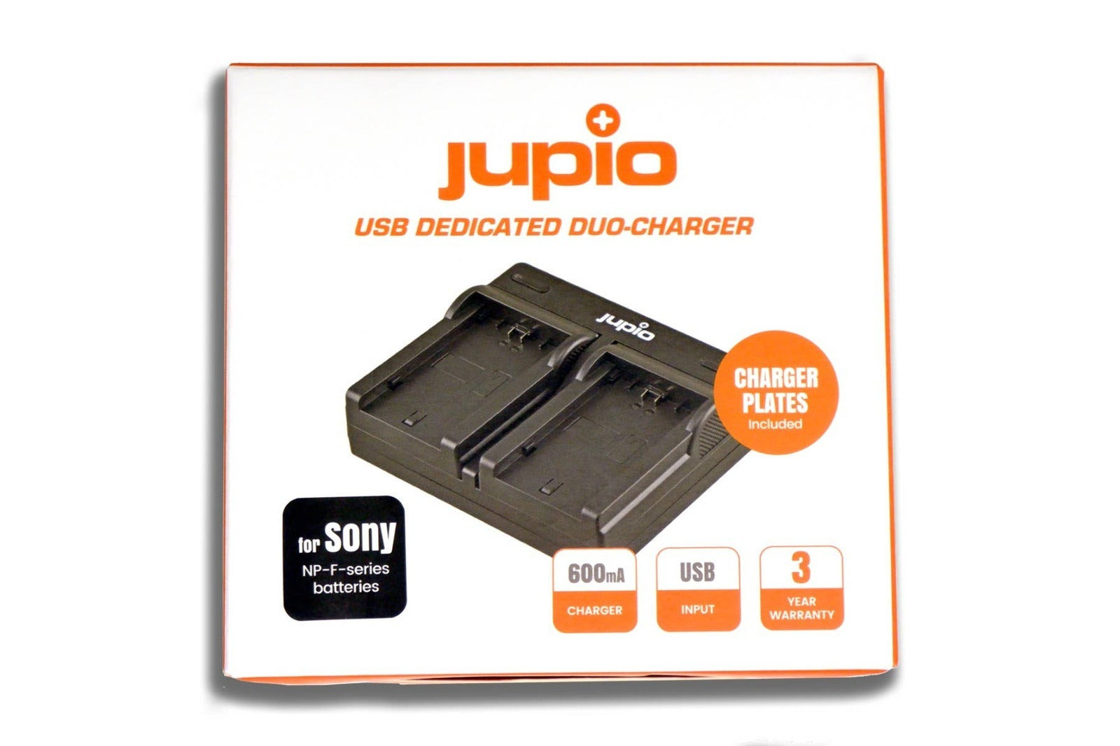 Jupio Sony L Series Dual Battery Charger Usb