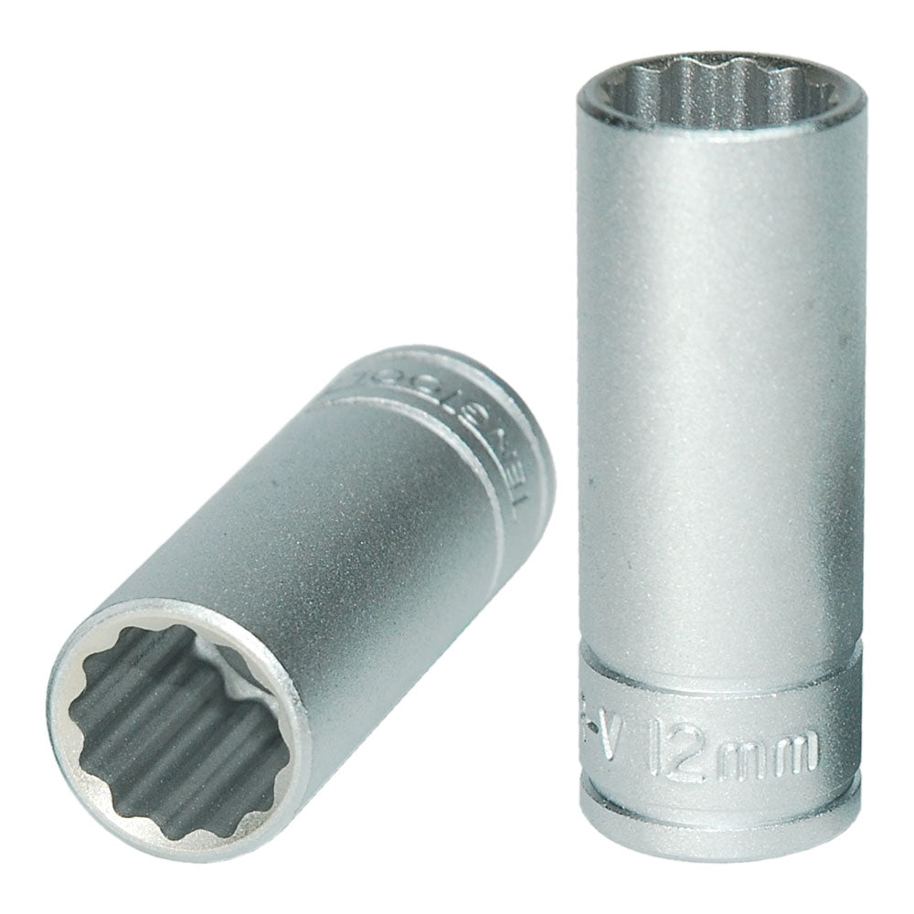 Teng 3/8In Dr. Deep Socket 12Mm 12Pt