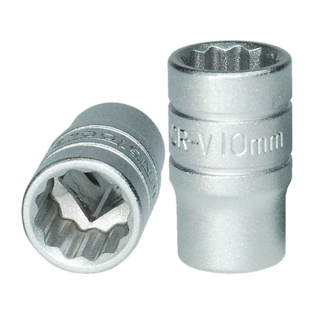 Teng 1/4In Dr. Socket 10Mm 12Pt