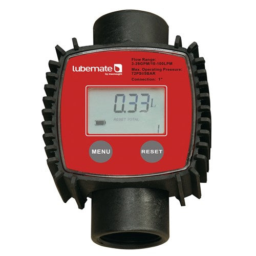 Macnaught 1" Digital Turbine Diesel Meter - L-DTFM