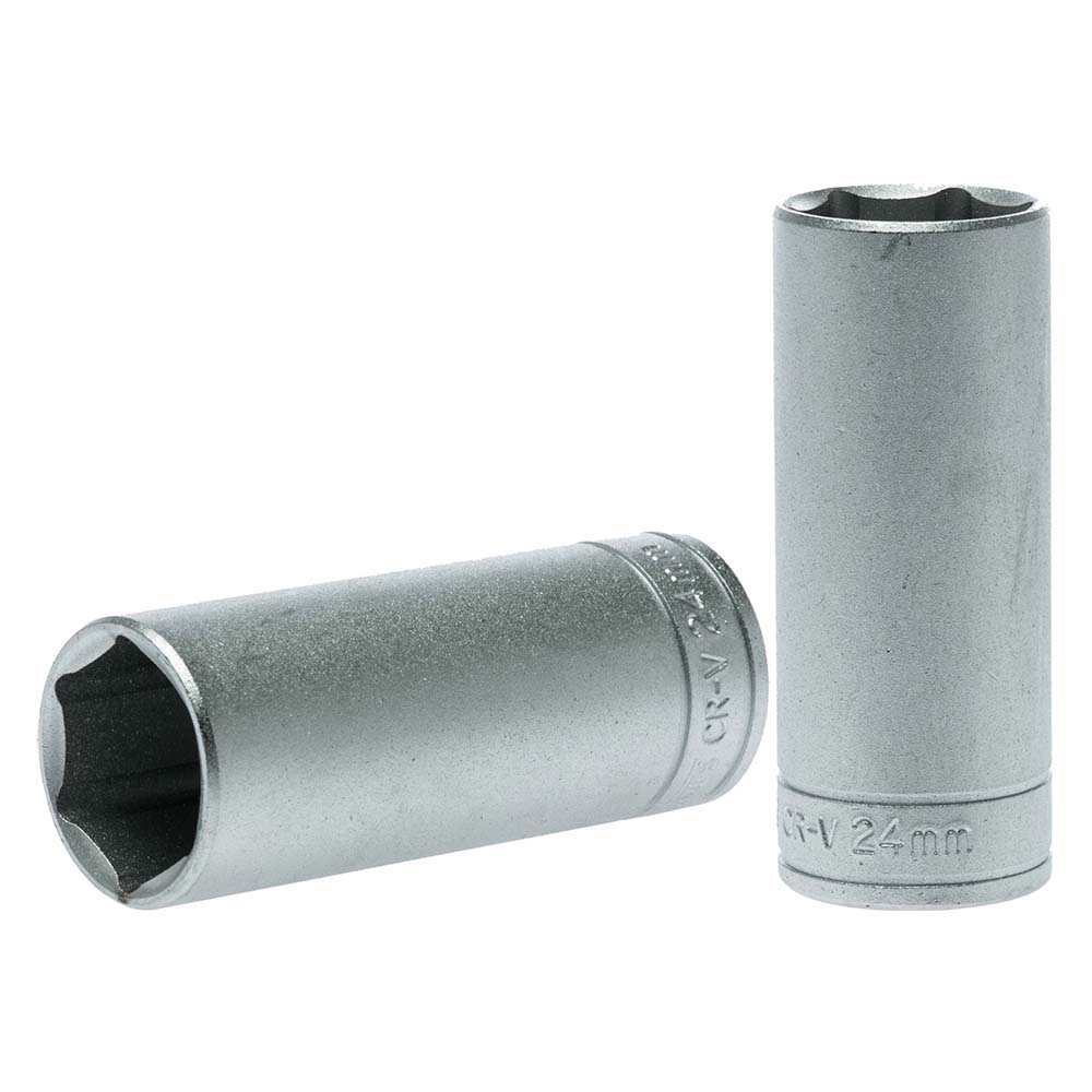 Teng 1/2In Dr. Deep Socket 24Mm 6Pnt