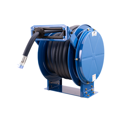 Macnaught 1" Twin Pedestal Air / Water Reel C/W 20M Hose - MATP2520-01