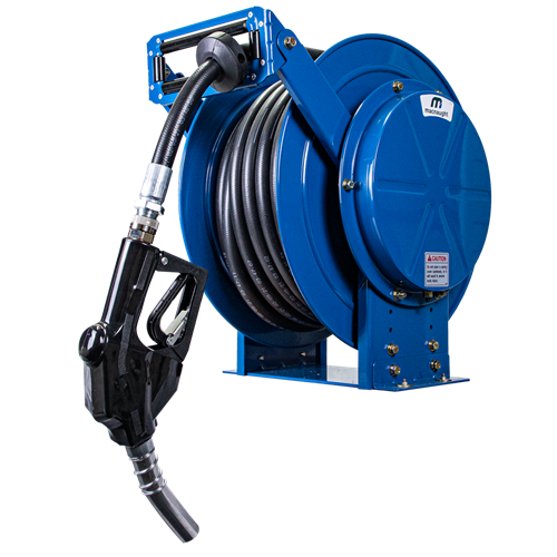Macnaught 1" Twin Pedestal Diesel Reel C/W 20M Hose - MDTP2520-01