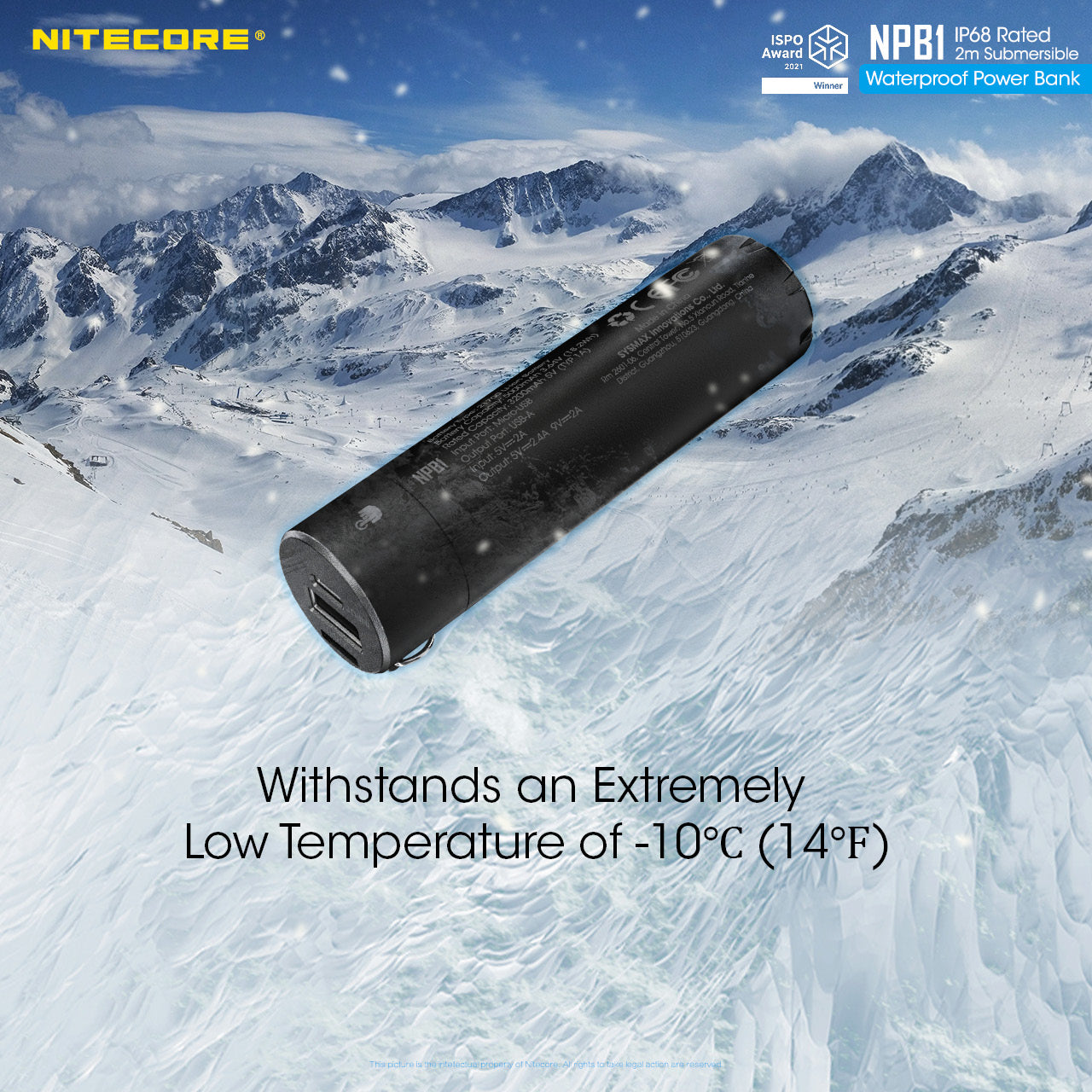 Nitecore 5000Mah Power Bank Waterproof