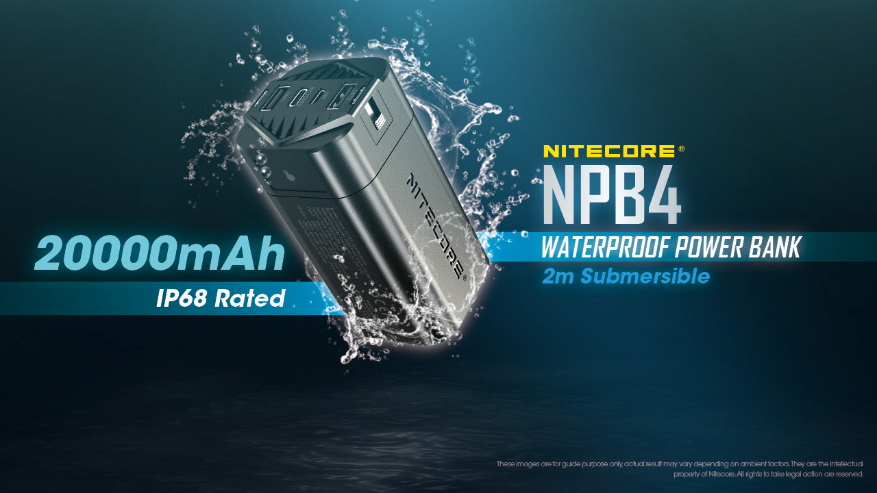 Nitecore 20000Mah Power Bank Waterproof