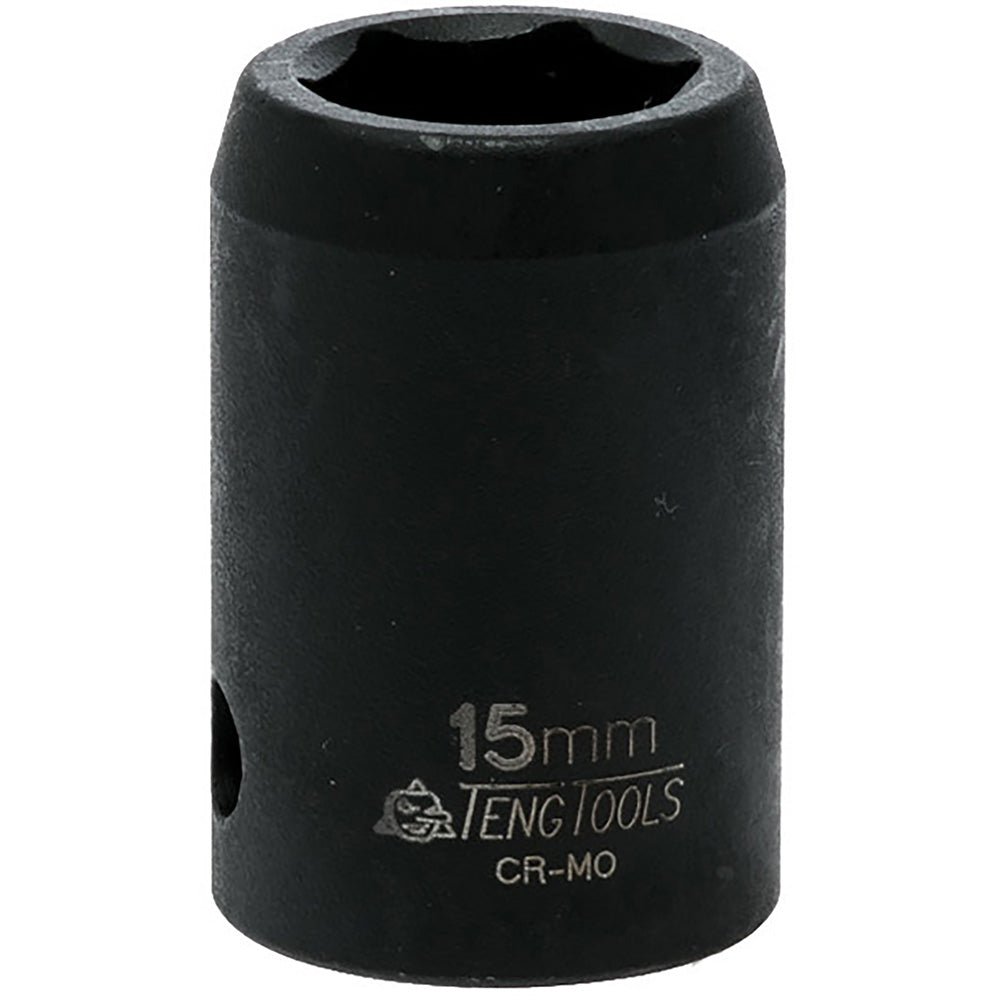 Teng 1/2In Dr. Impact Socket 15Mm Ansi