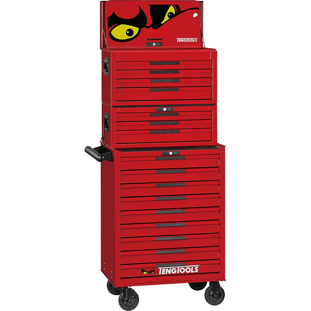 Teng 1033pc Pro35™ 26in Mega Master Tool Kit - Red