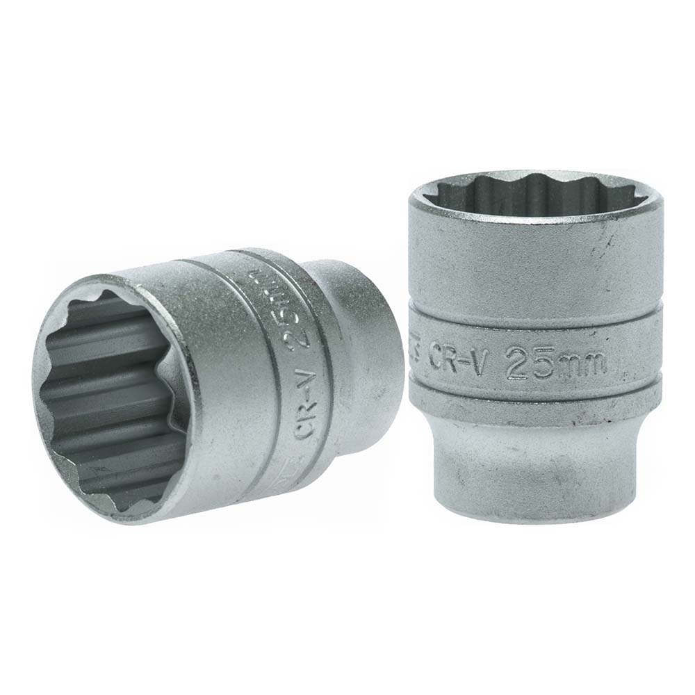Teng 1/2In Dr. Socket 25Mm 12Pnt