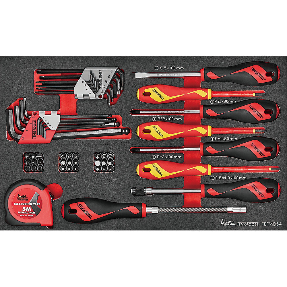 Teng 54Pc Screwdriver Set (Eva)