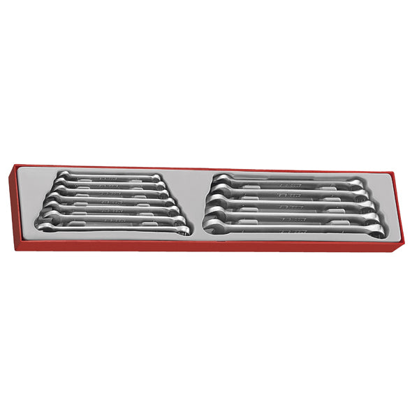 Teng 12Pc Combination Long Spanner Set 8-19Mm - Ttx-Tray