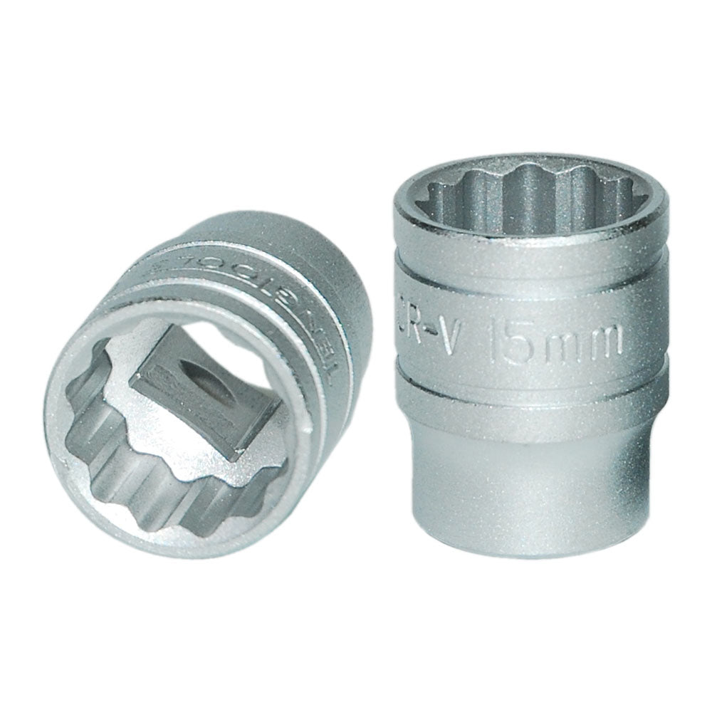 Teng 3/8In Dr. Socket 15Mm 12Pt
