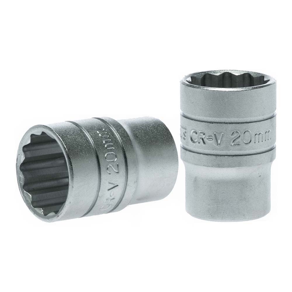 Teng 1/2In Dr. Socket 20Mm 12Pnt