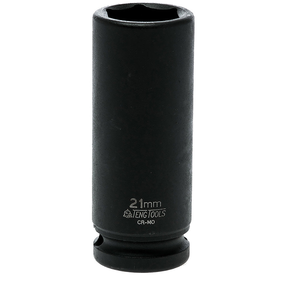 Teng 1/2In Dr. Deep Impact Socket 21Mm Din