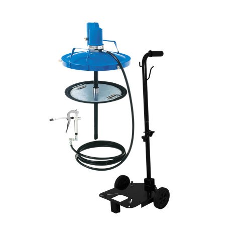 Macnaught Powerlube P6 55Kg Grease Kit Wiith Trolley - P6-01TROLLEY
