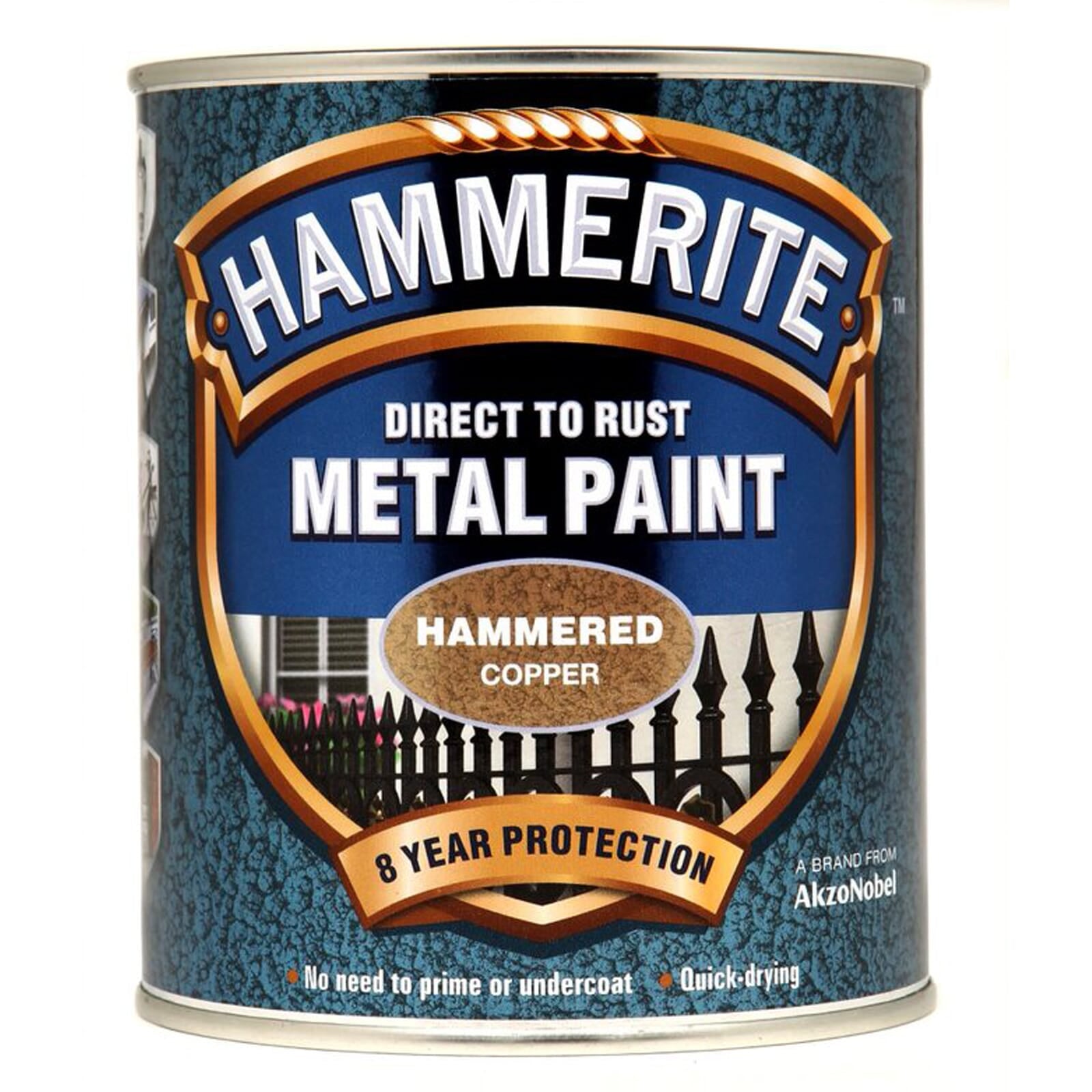 Hammerite Hammered 750ml Copper