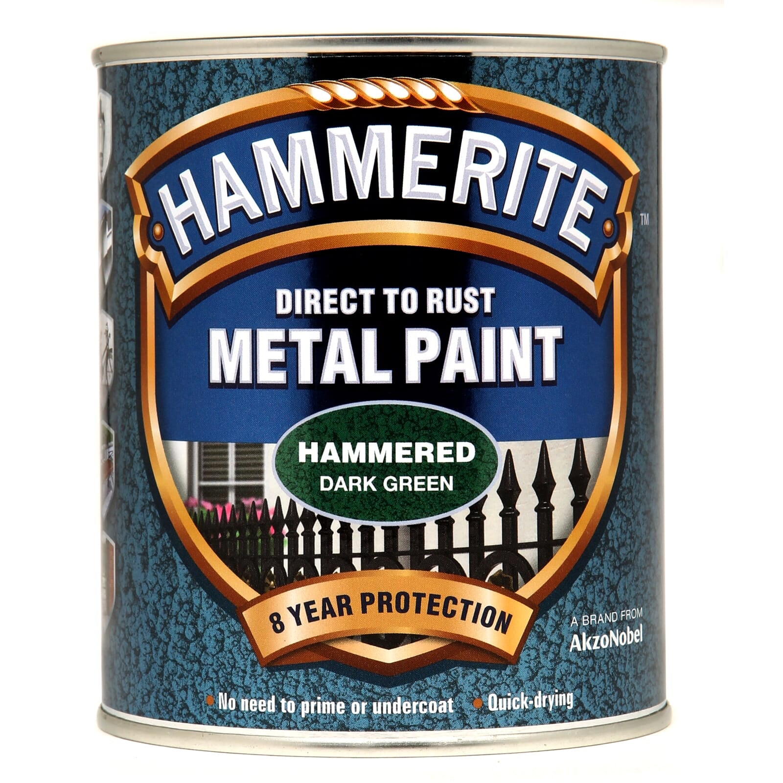 Hammerite Hammered 750ml Dark Green