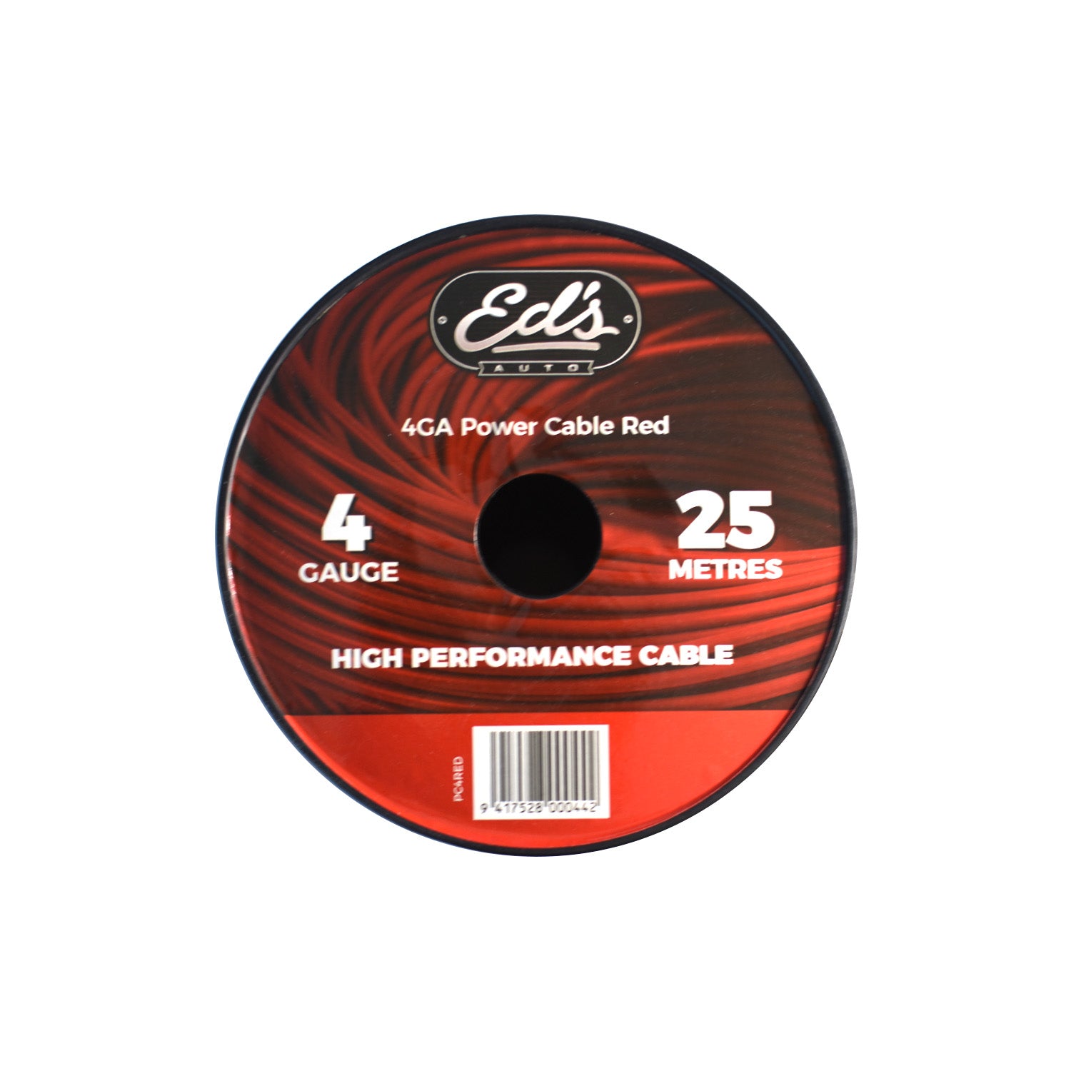 Eds 4 Gauge 21.2Mm2 Cca Power Cable  Matt Flexible Frosted Red 25 Metres