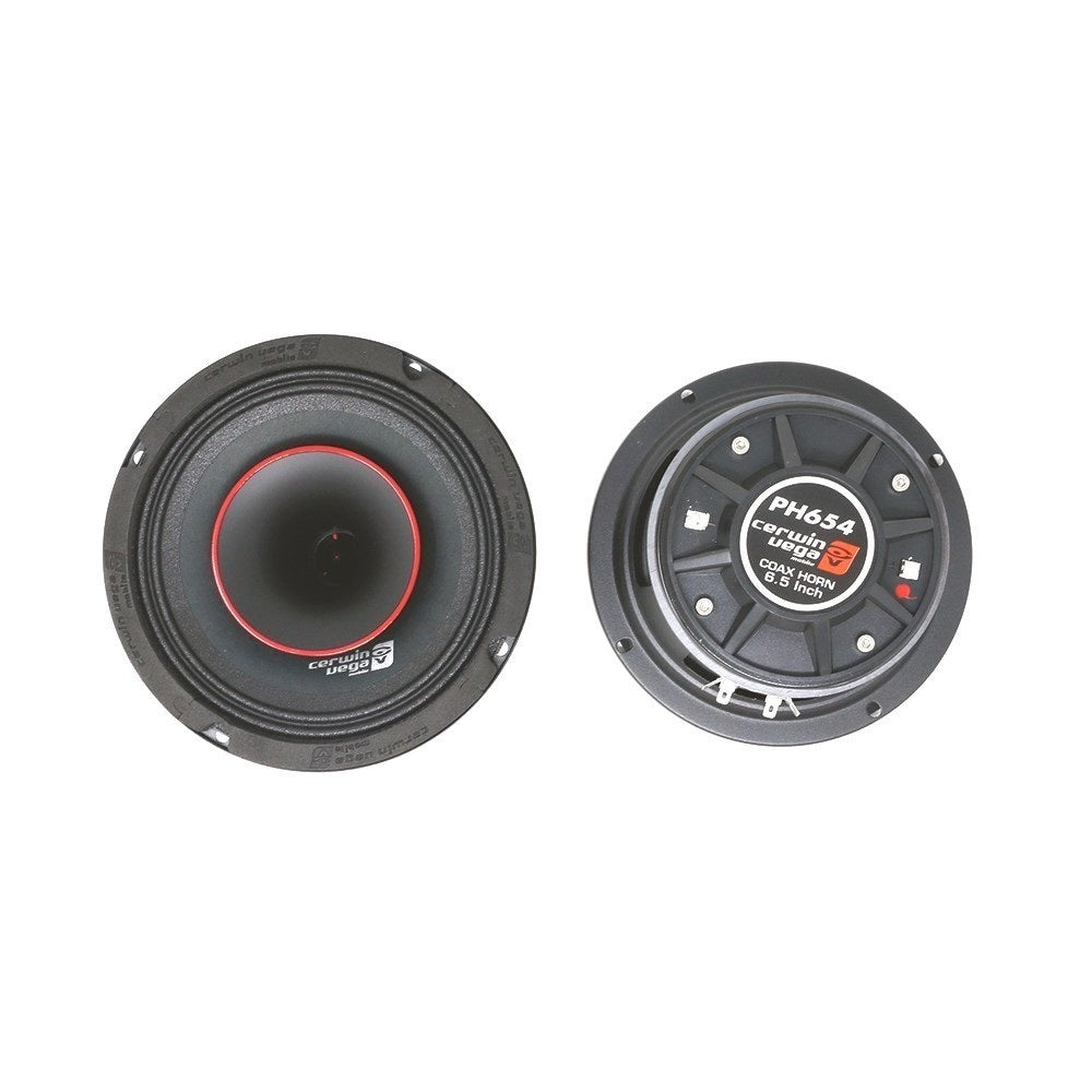 Cerwin Vega 6.5" Speakers 300W Pair Pro Full Range Co-Ax Horn