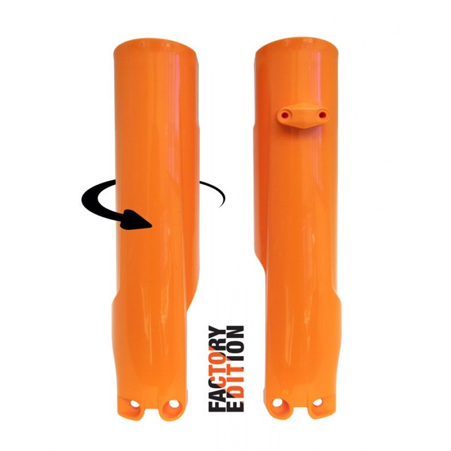 Fork Protectors Rtech Factory Full Wrap Ktm 125Sx 150Sx 250Sx 250Sxf 350Sxf 450Sxf 23-24 Orange