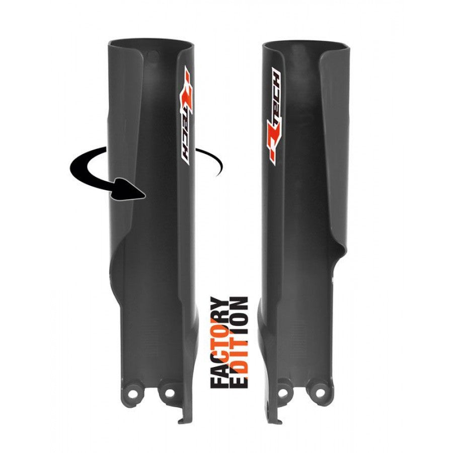 Fork Protectors Rtech Factory Full Wrap Husqvarna Tc / Fc Ktm Sx / Sx-F  23-24 Black