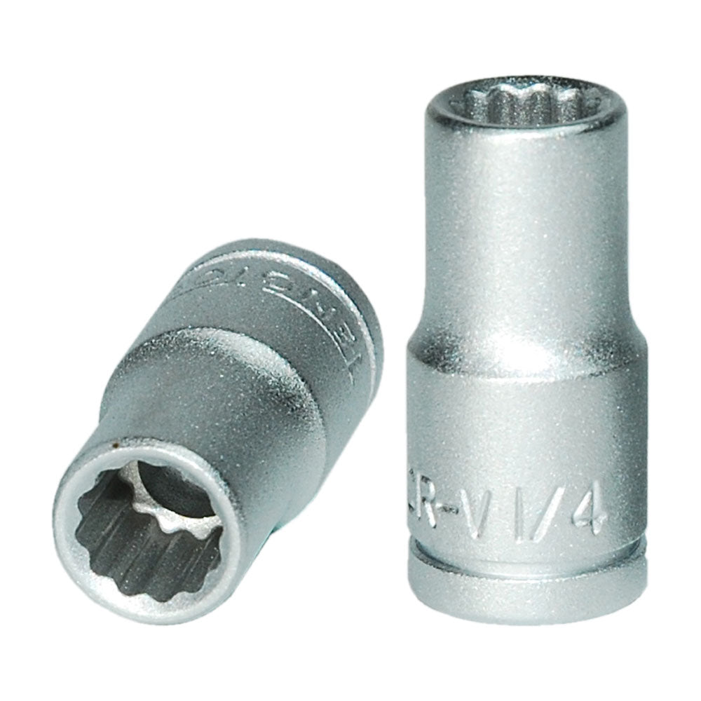 Teng 1/4In Dr. Socket 1/4In 12Pt