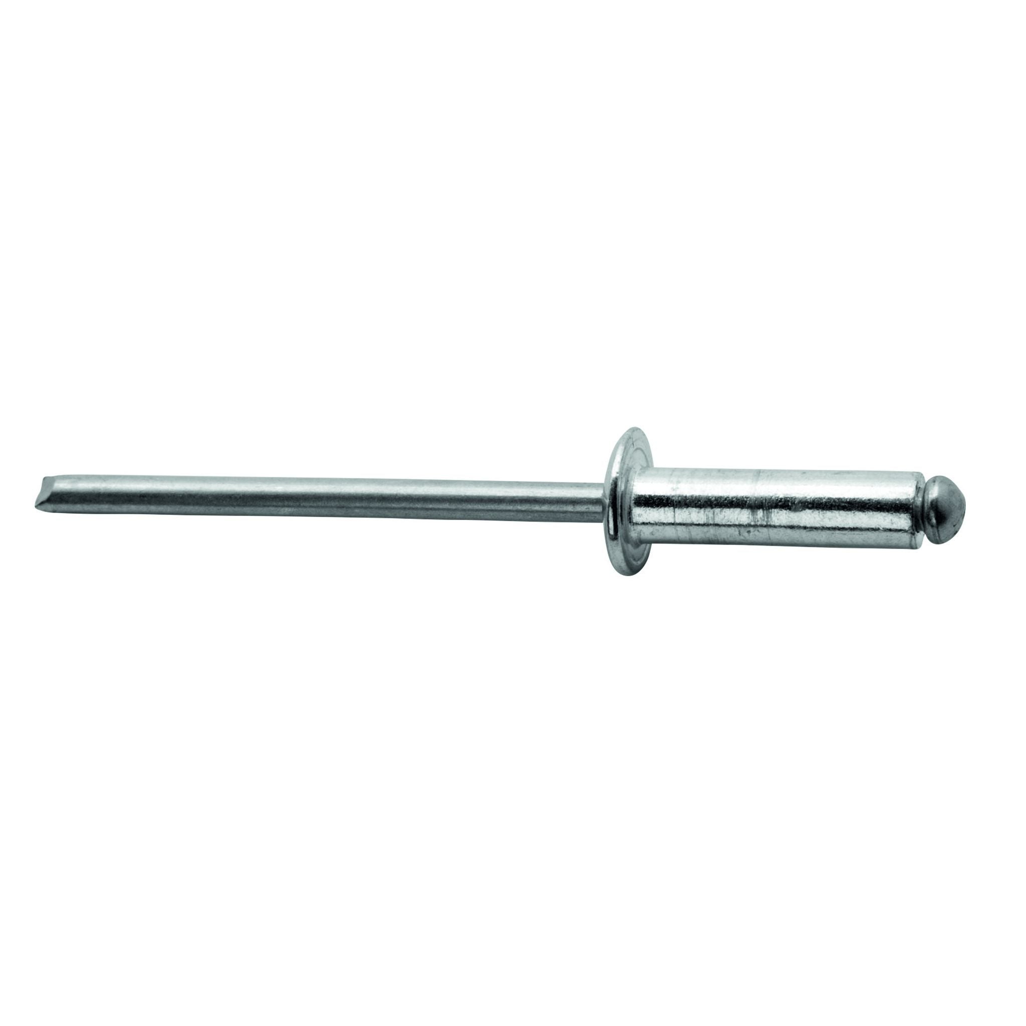 Rapid Rivets 4X12Mm Standard Aluminium 100Pc