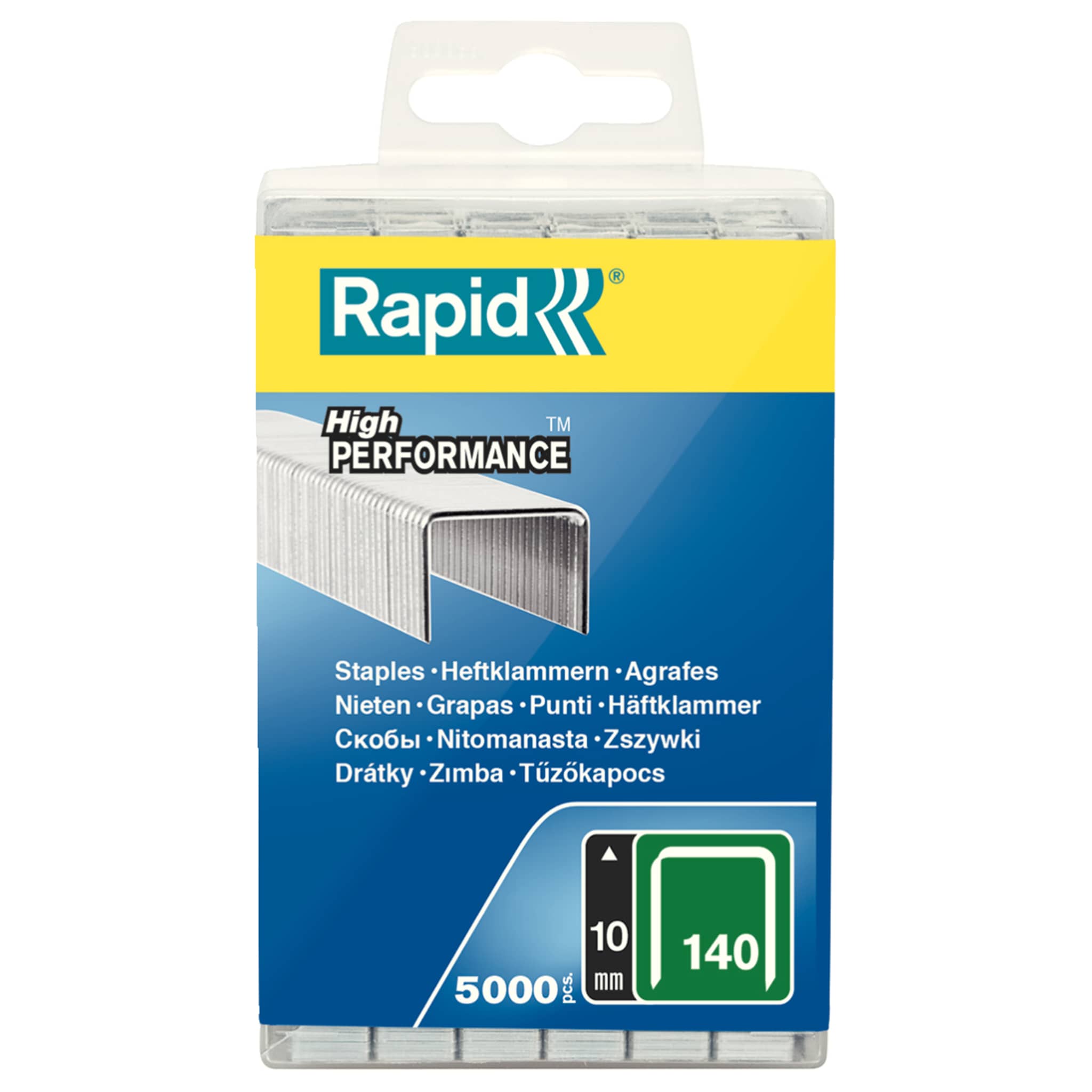 Rapid Staples 140/10 Galv *5K* Cardboard Box